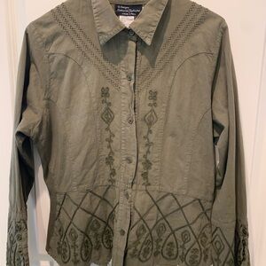 G Designs Natural Fashions Blouse